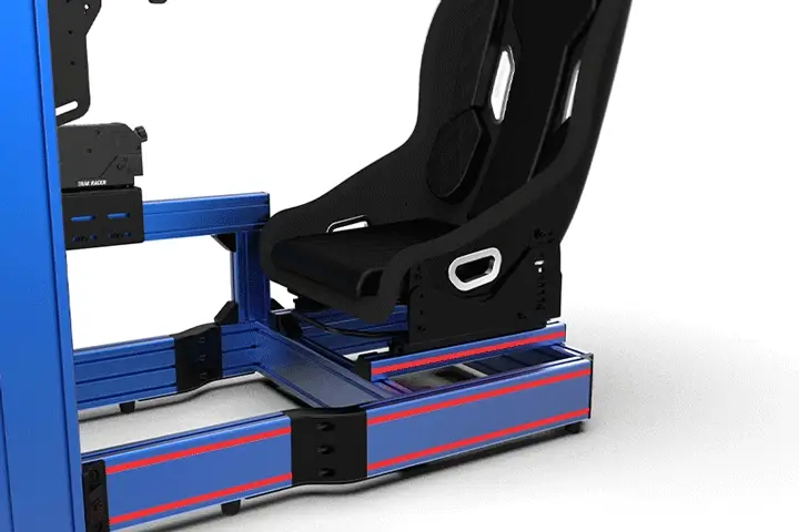 Formula/GT Hybrid Sim Racing Seat — BWT Alpine Formula One™ Team Edition - Image 9